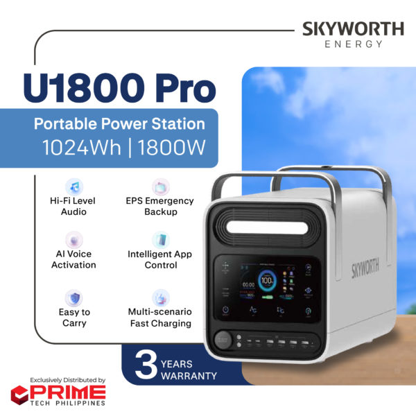 U-1800 Pro Portable Power Station Pro Series